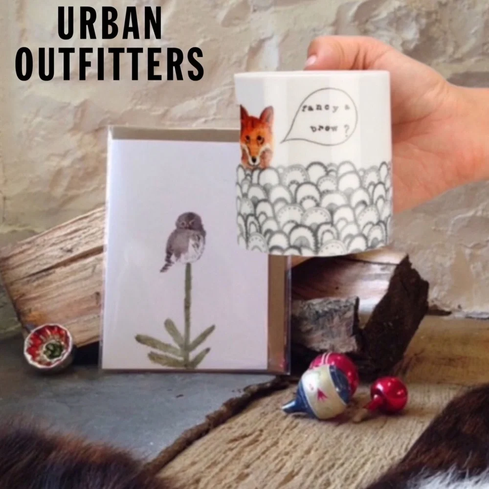 Urban Outfitters Fox Mug